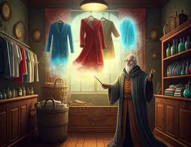 Laundry Wizard Shutterstock 2577937315