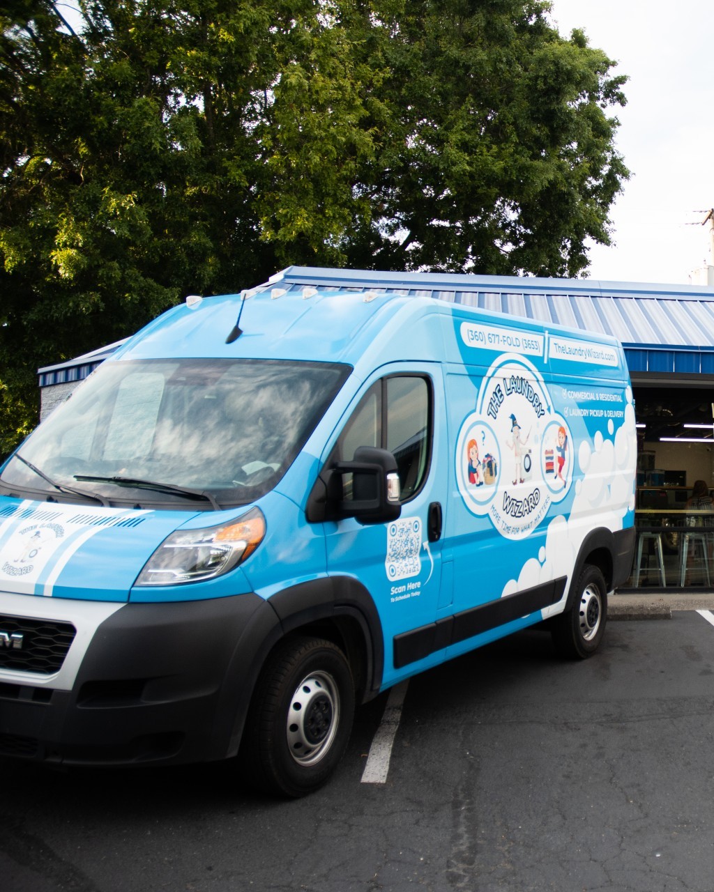 The Laundry Wizard commercial laundry service in Vancouver Washington