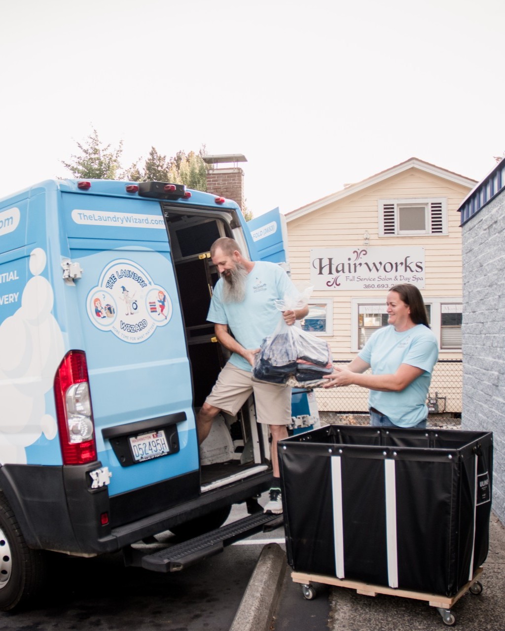 The Laundry Wizard laundry services in Vancouver Washington